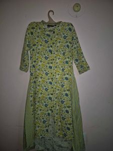 Floral Print Kurta