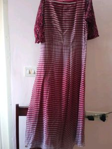 Stripe Maxi Dress