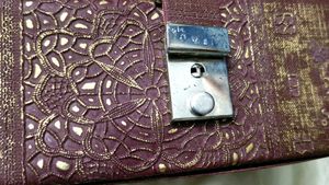 Maroon Vintage Jewellery Box