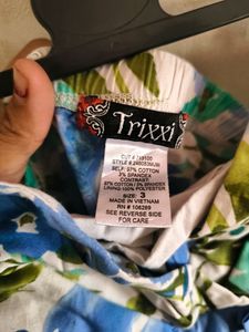 Bustier floral dress