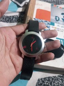 Stylish Black Wristwatch