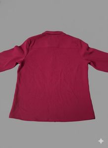 Burgundy Casual Shirt