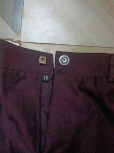 Burgundy Dress Pants