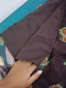Organza Floral Kurti