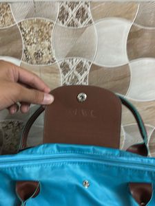 Blue Handbag