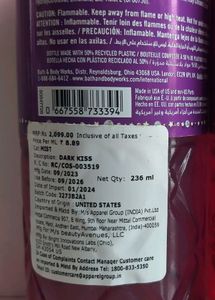 Free Shipping💖Dark Kiss Mist Bath&amp;BodyWorks