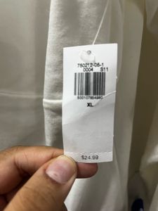 White Tie Up Detail Top