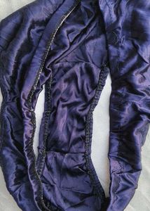 Navy Blue satin  Briefs