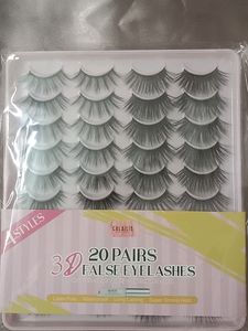 3D 20 Pairs False Eyelashes