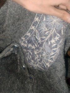 Elegant Grey Cardigan