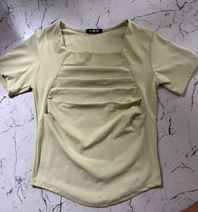 Sage Green Ruched Detail Top