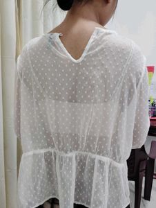 White Transparent Top