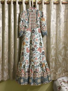 Tribal Print Maxi Dress