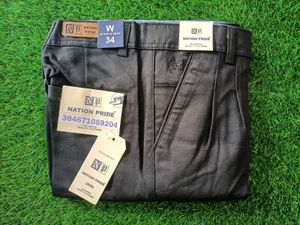 Men's (Black) 34 Chino pant for casual wear