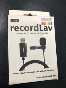 SRK recordLav USB Microphone