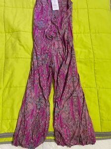 Aarke Ritu KumarGeometric Print Round-Neck Jumpsui