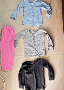 Babyhug Thermal Wear Combo