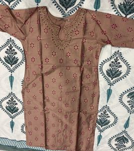 Elegant Embroidered Kurta