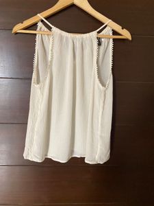 H&M Cream Halter neck Top (S)