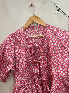 Flower Tie Top 💗