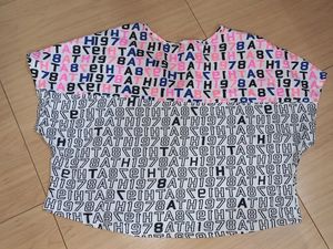 Max Crop Top With Alpha Numeric Print