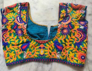 Embroidered Multi Colour Blouse