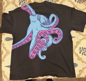 Graphic Print Black T-Shirt