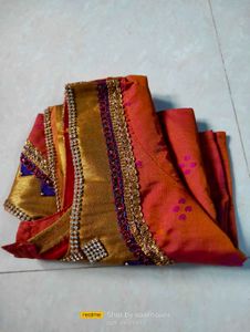 Beautiful Stone Work Pattu  Blouse For Women