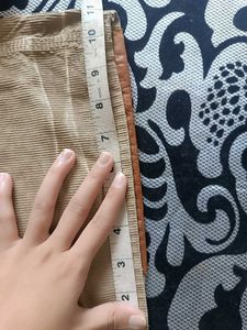 Tan Cream Velvet Pants