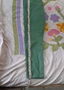 Elasticated Green Pant