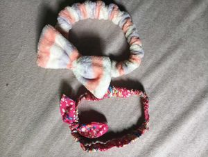 Miniso makeup wipes &amp; two headbands