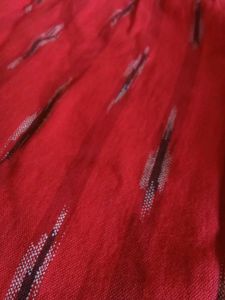 Red Sleeveless Casual Dress