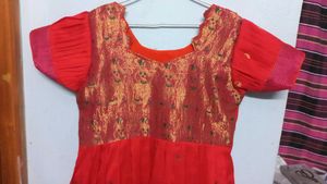 Red &amp; Gold Dress