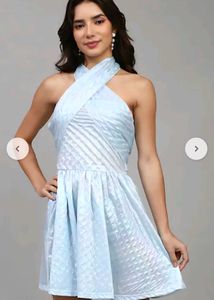 Blue Party Dress