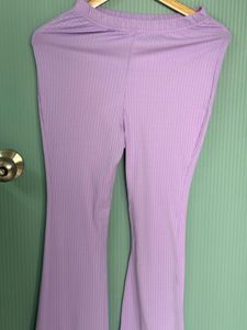 Boot Cut Lavender Pant For Women