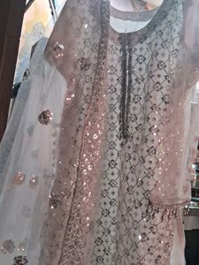 Sequin Embellished 3-Piece Suit