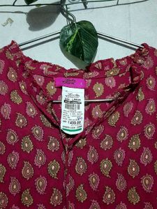 Paisley Print Kurti