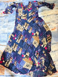 Patterned Maxi Dress