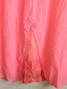Women&#39;s Fashion Mesh Top Half Sleeve Rose