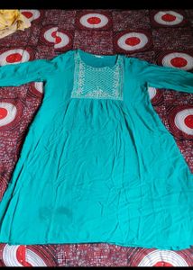 Teal Embellished Jacket combo