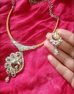 AD Necklace Set In Sale