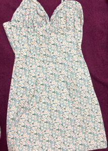 Floral Mini Dress - Trendy & Cute!