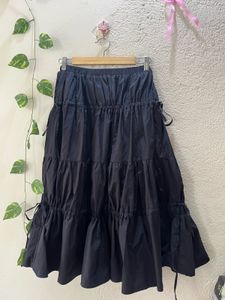 Ribbon Knot Ruffle  Skirt