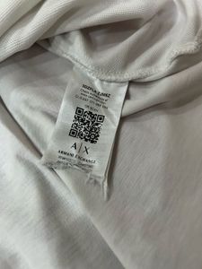 Armani Exchange Original White Polo