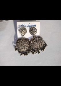Oxidised Silver Earrings