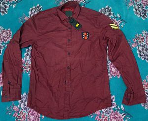 Stylish Maroon Shirt