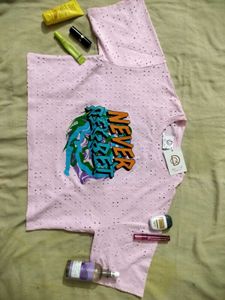 Pink Graphic Tee