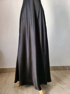 Halter Satin Gown