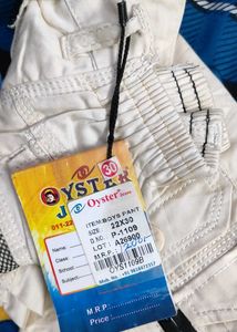 Off-White Style Boys Pants