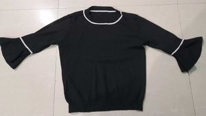 korean crop Black Top